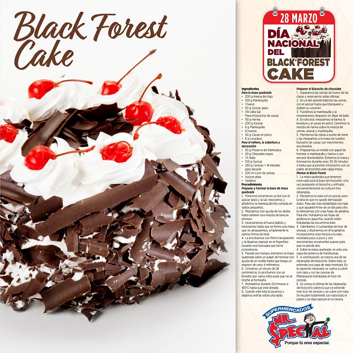 *Black Forest Cake