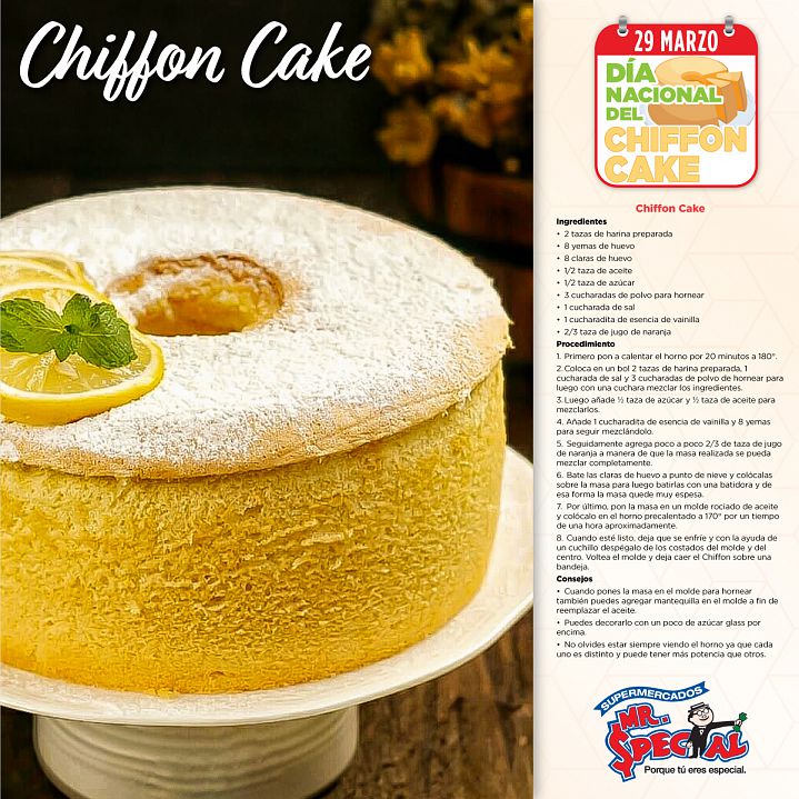 *Chiffon Cake