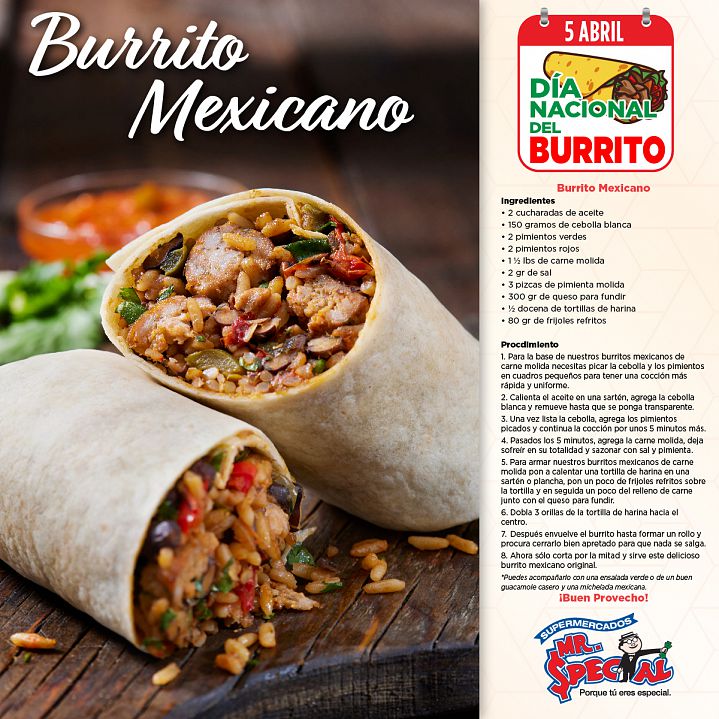 *Burrito Mexicano
