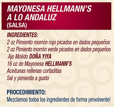 Mayonesa Hellmann's a lo Andaluz